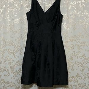 White House Black Market, size 14, Black dress.